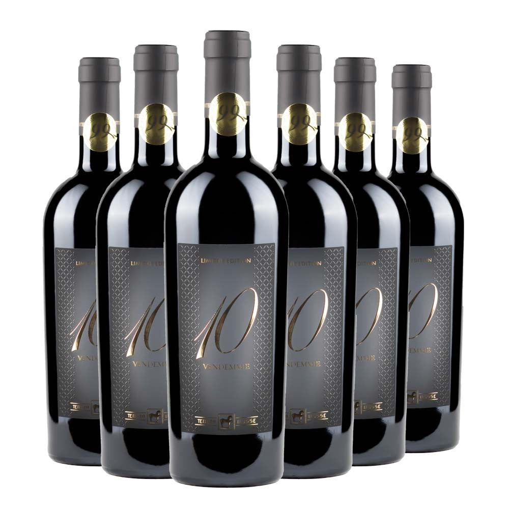 10 Vendemmie Limited Edition Box da 6 bottiglie