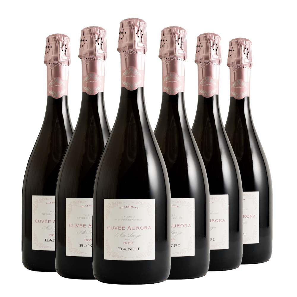 Alta Langa DOCG Cuvée Aurora Rosé Extra Brut 2019 Box da 6 bottiglie
