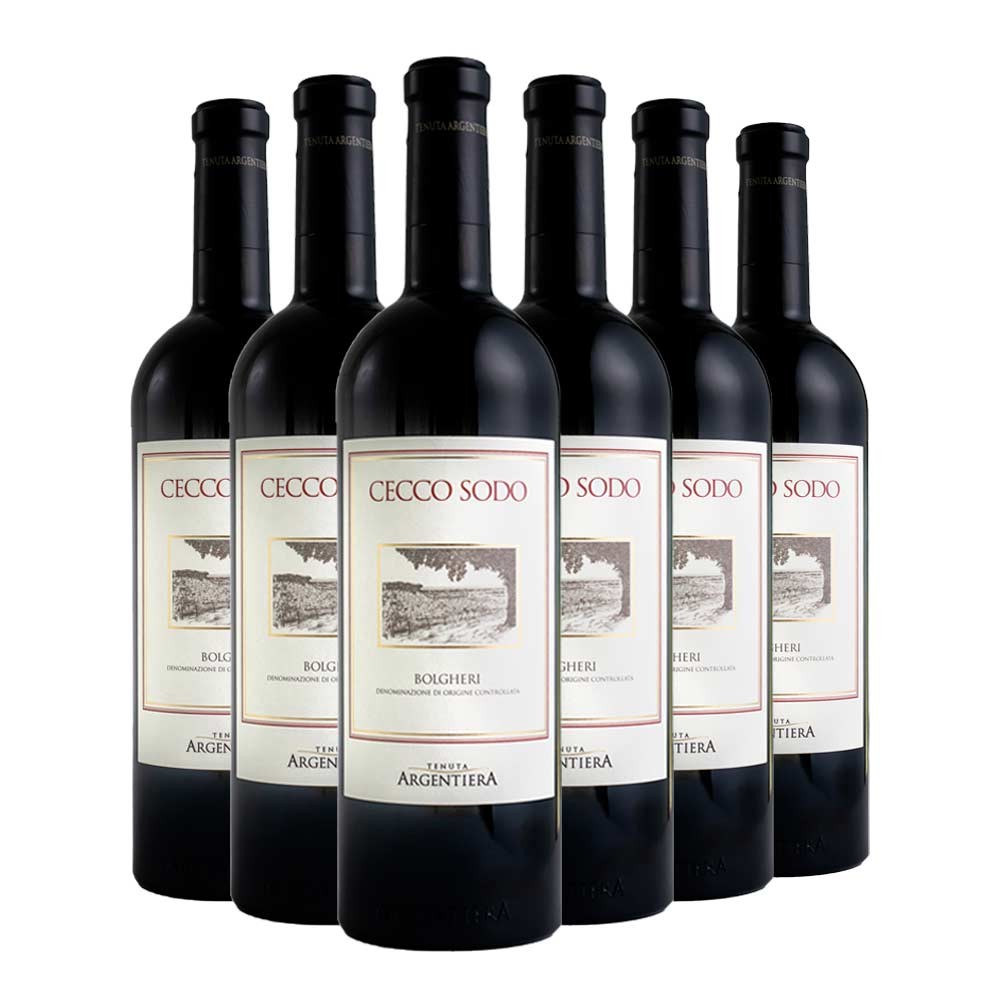 Bolgheri Rosso DOC Cecco Sodo 2015 Box da 6 bottiglie