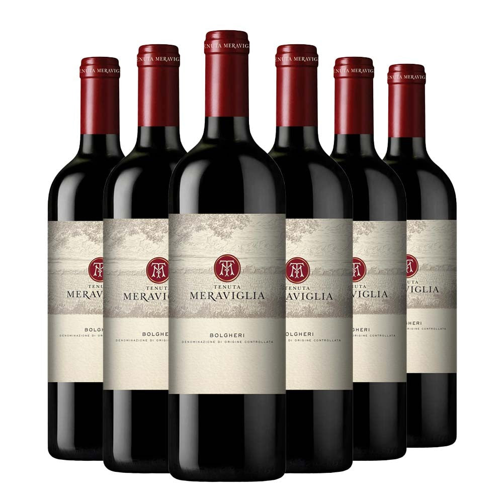 Bolgheri Rosso DOC Tenuta Meraviglia 2021 Box da 6 bottiglie