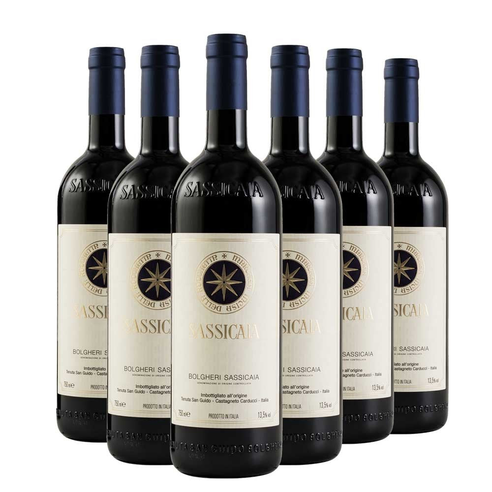 Bolgheri Sassicaia DOC 2022 Box da 6 bottiglie