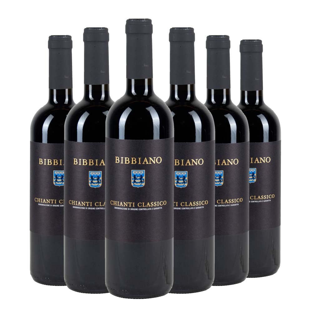Chianti Classico DOCG Bibbiano 2021 Bio Box da 6 bottiglie