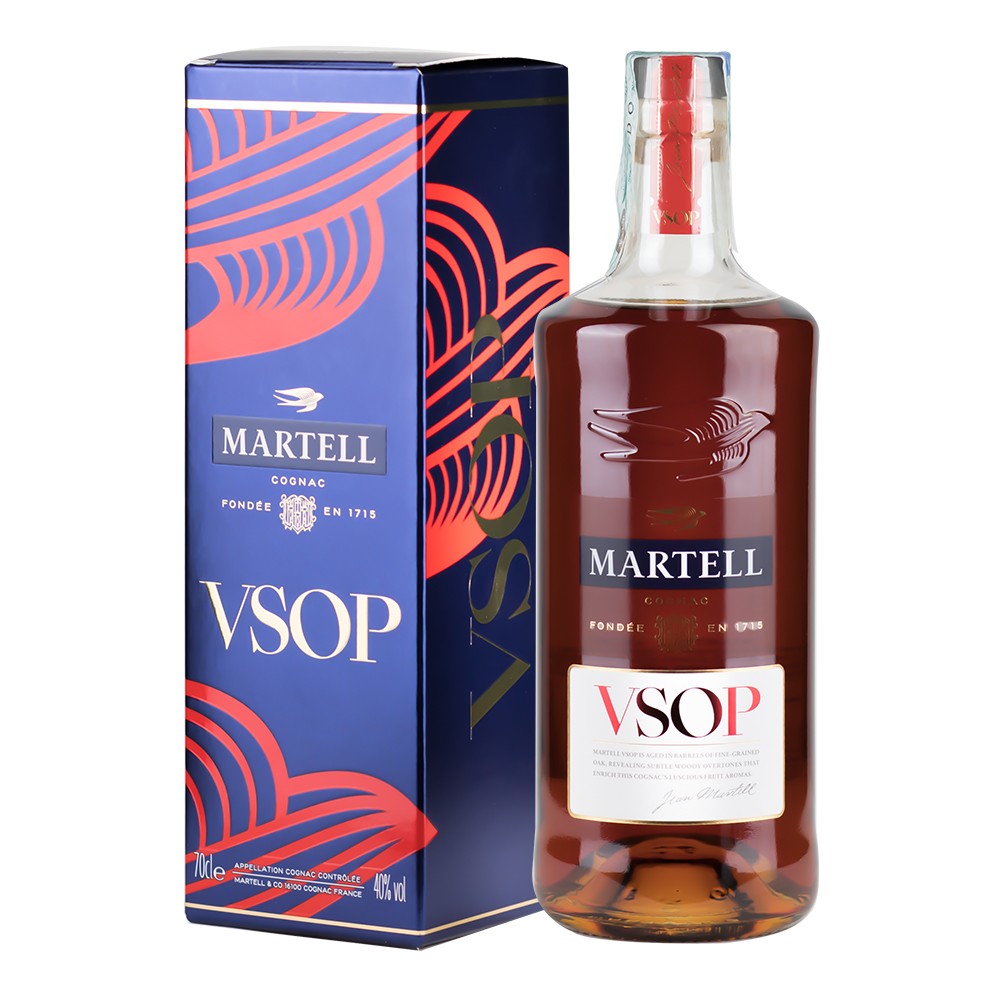 Cognac V.S.O.P. Martell (con astuccio)  70 cl