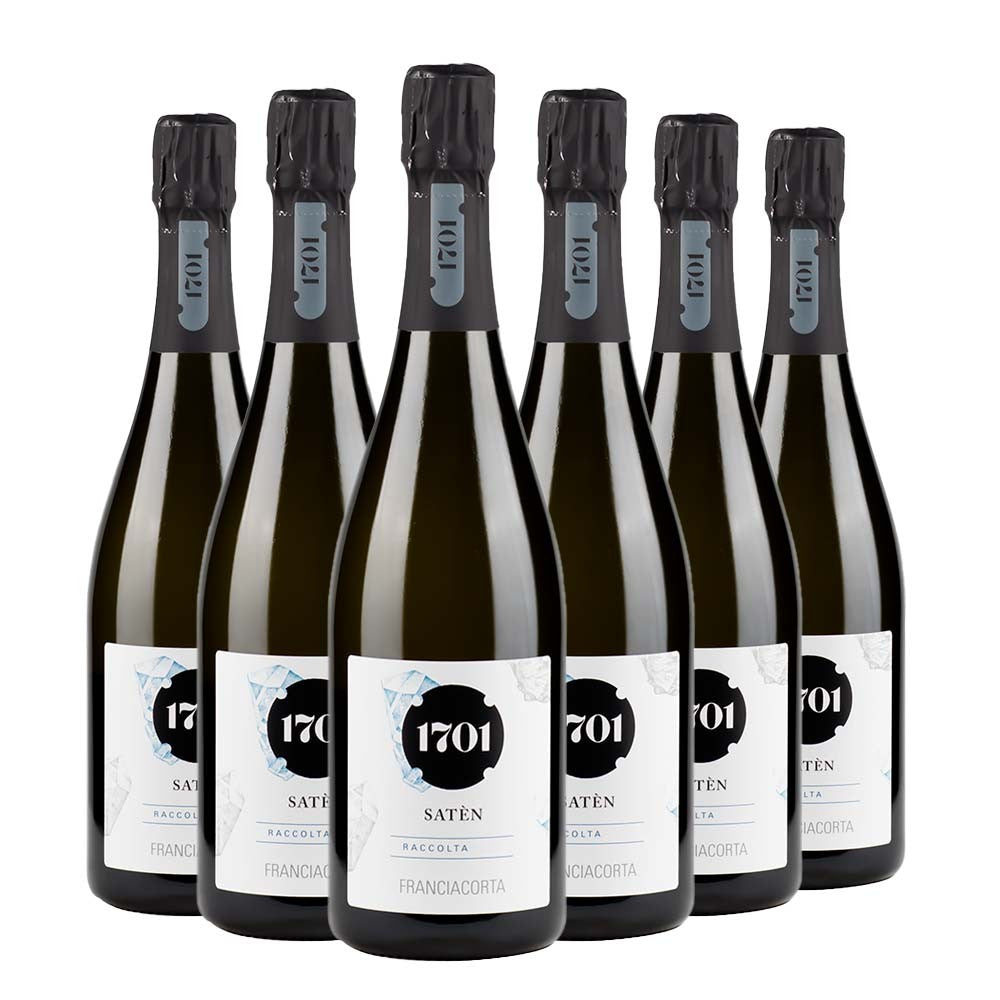 Franciacorta DOCG 1701 Brut Satèn Vintage 2018 Box da 6 bottiglie