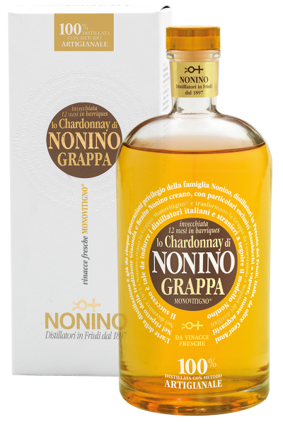 Grappa Lo Chardonnay in Barriques 12 mesi Nonino (con astuccio)  70 cl