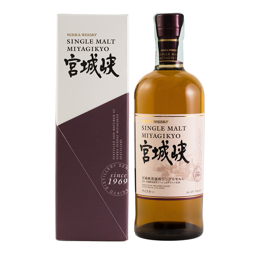 Miyagikyo Single Malt Japanese Whisky (con astuccio)  70 cl
