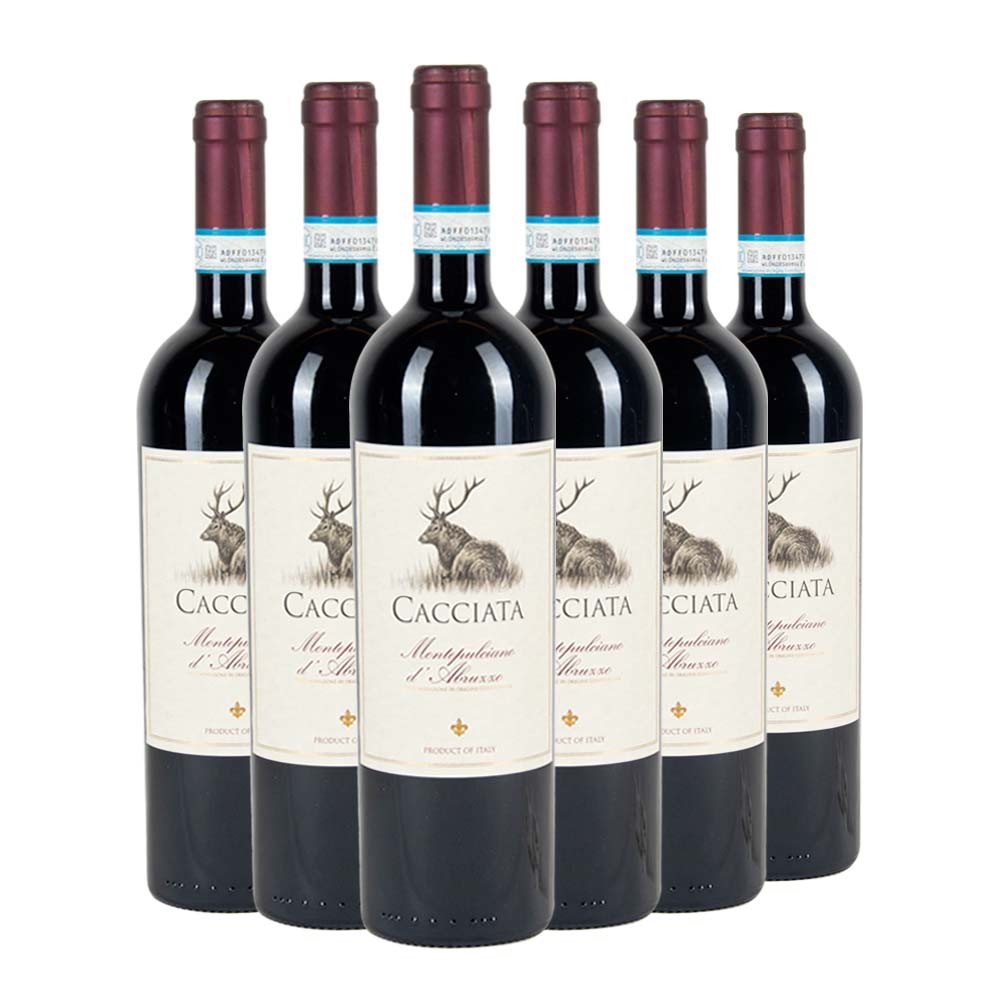 Montepulciano d'Abruzzo DOC La Cacciata 2023 Box da 6 bottiglie