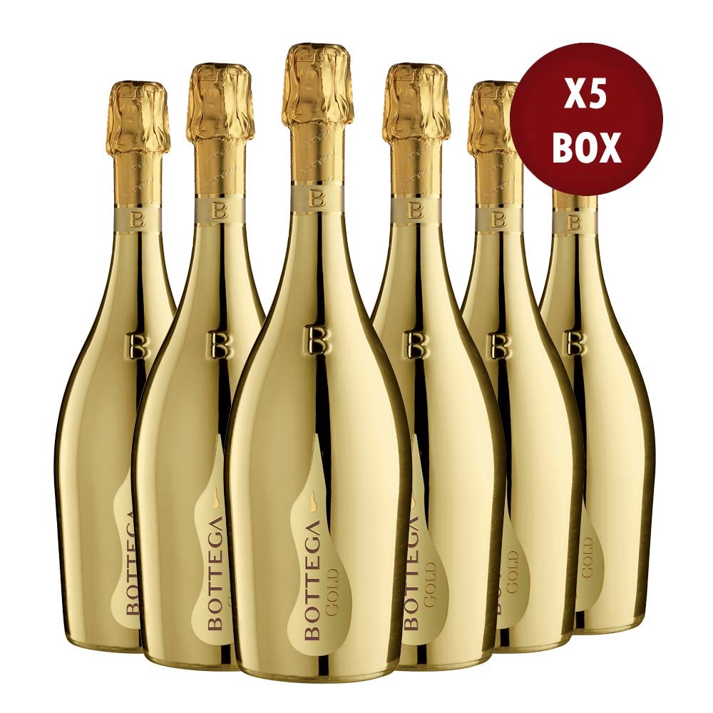 Prosecco DOC Bottega Gold Brut Box da 30 bottiglie