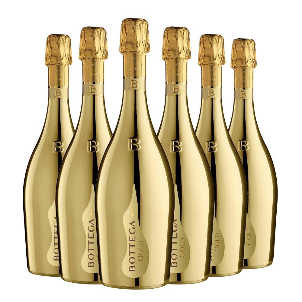 Prosecco DOC Bottega Gold Brut Box da 6 bottiglie