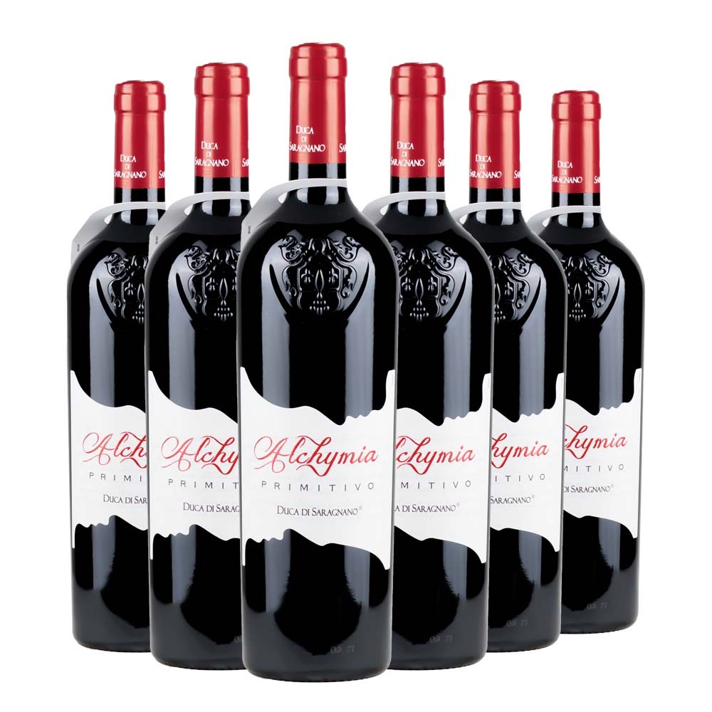 Puglia IGT Primitivo Alchymia 2021 Box da 6 bottiglie