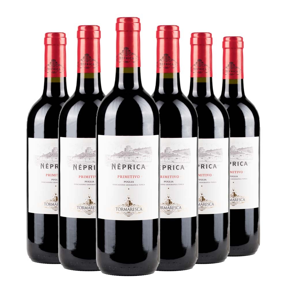Puglia IGT Primitivo Neprica 2021 Box da 6 bottiglie