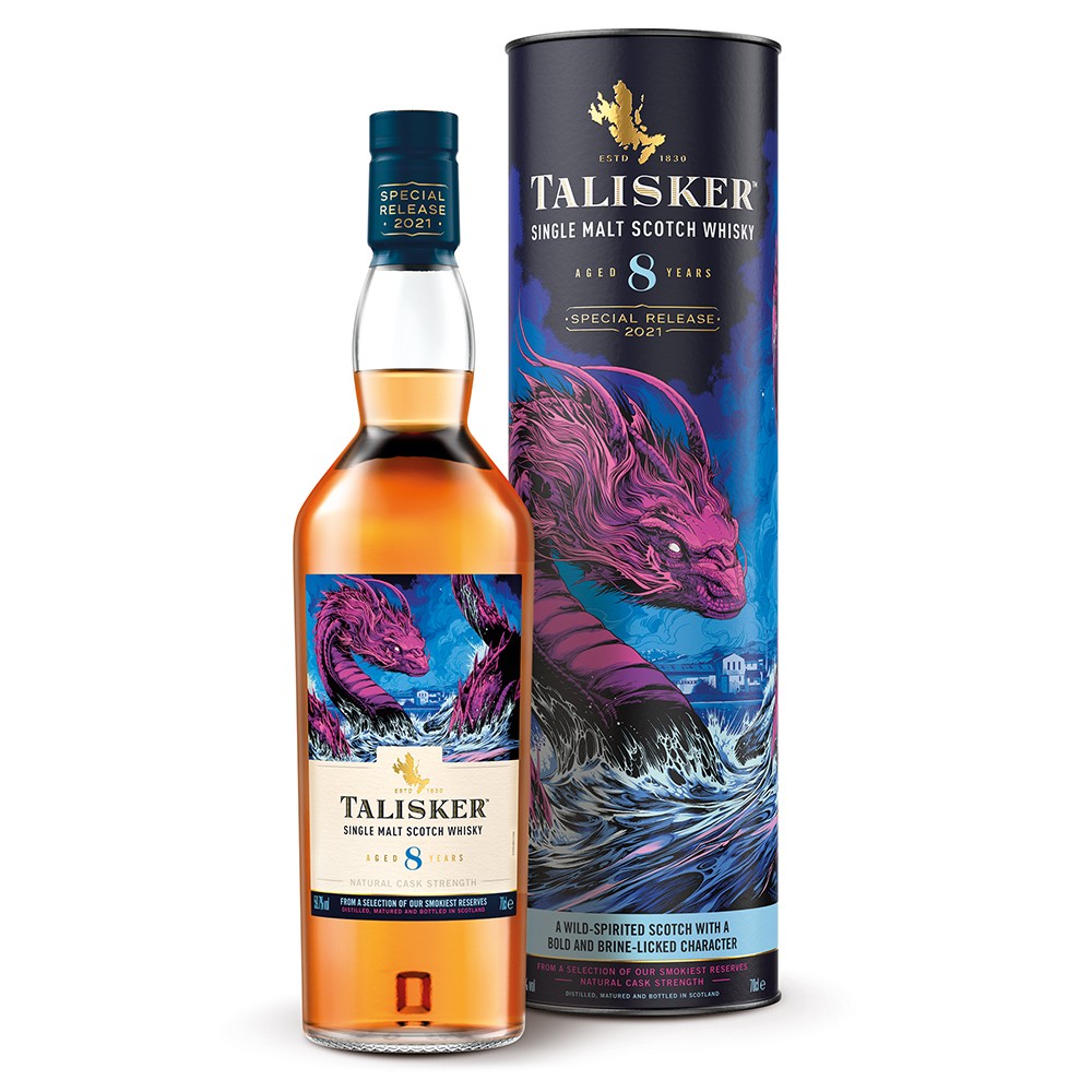 Single Malt Scotch Whisky Aged 8 Years Special Release 2021  70 cl