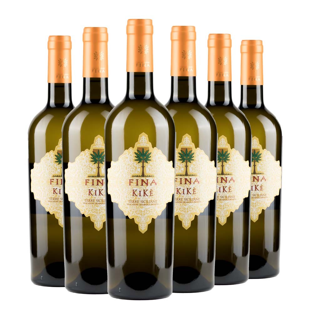 Terre siciliane IGT Traminer Aromatico Kikè 2025 Box da 6 bottiglie