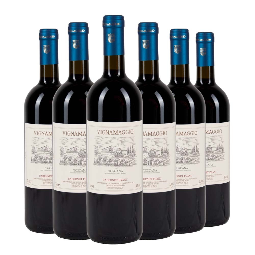 Toscana IGT Cabernet Franc 2018 Box da 6 bottiglie