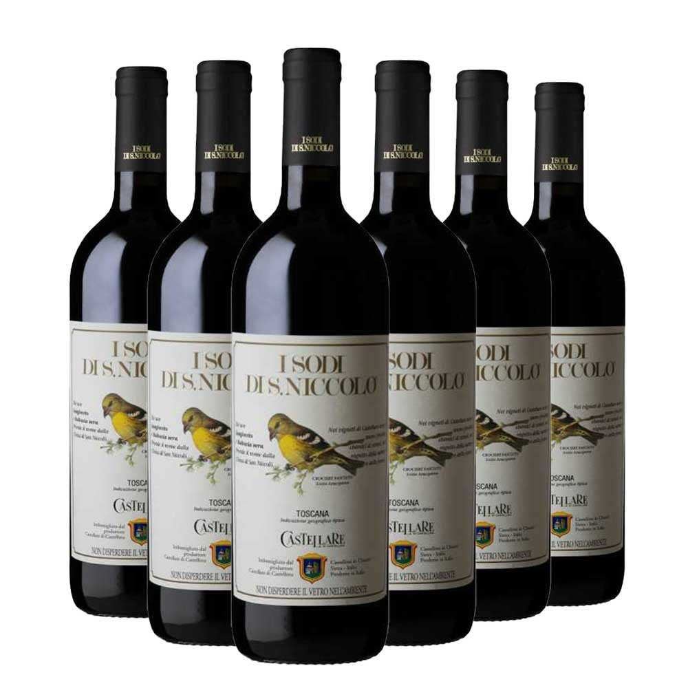 Toscana IGT I Sodi di San Niccolò 2018 Box da 6 bottiglie