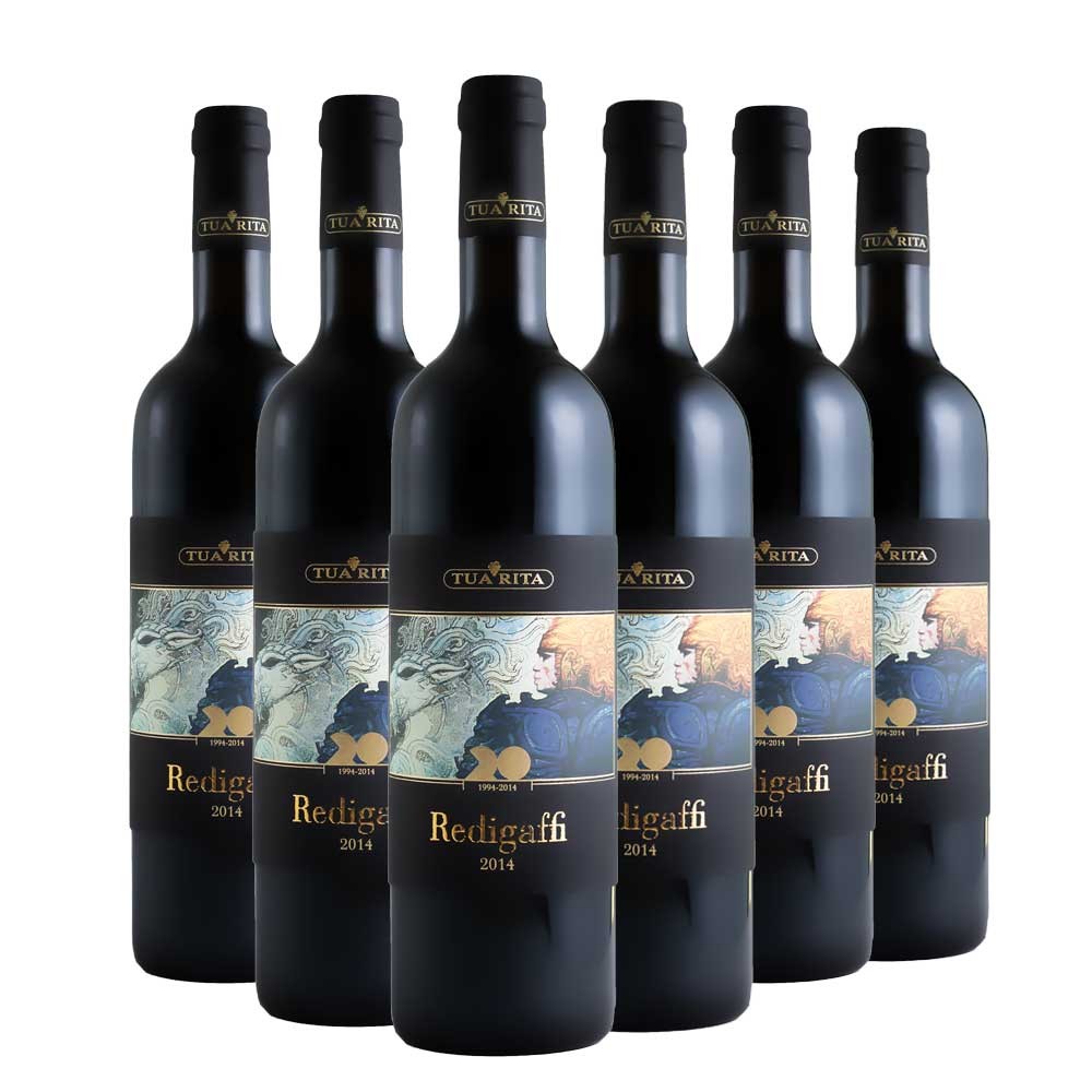 Toscana IGT Redigaffi 2014 Box da 6 bottiglie