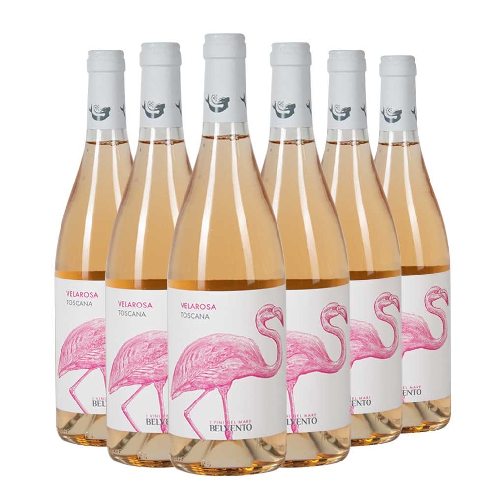 Toscana Rosato IGT Belvento Velarosa 2022 Box da 6 bottiglie