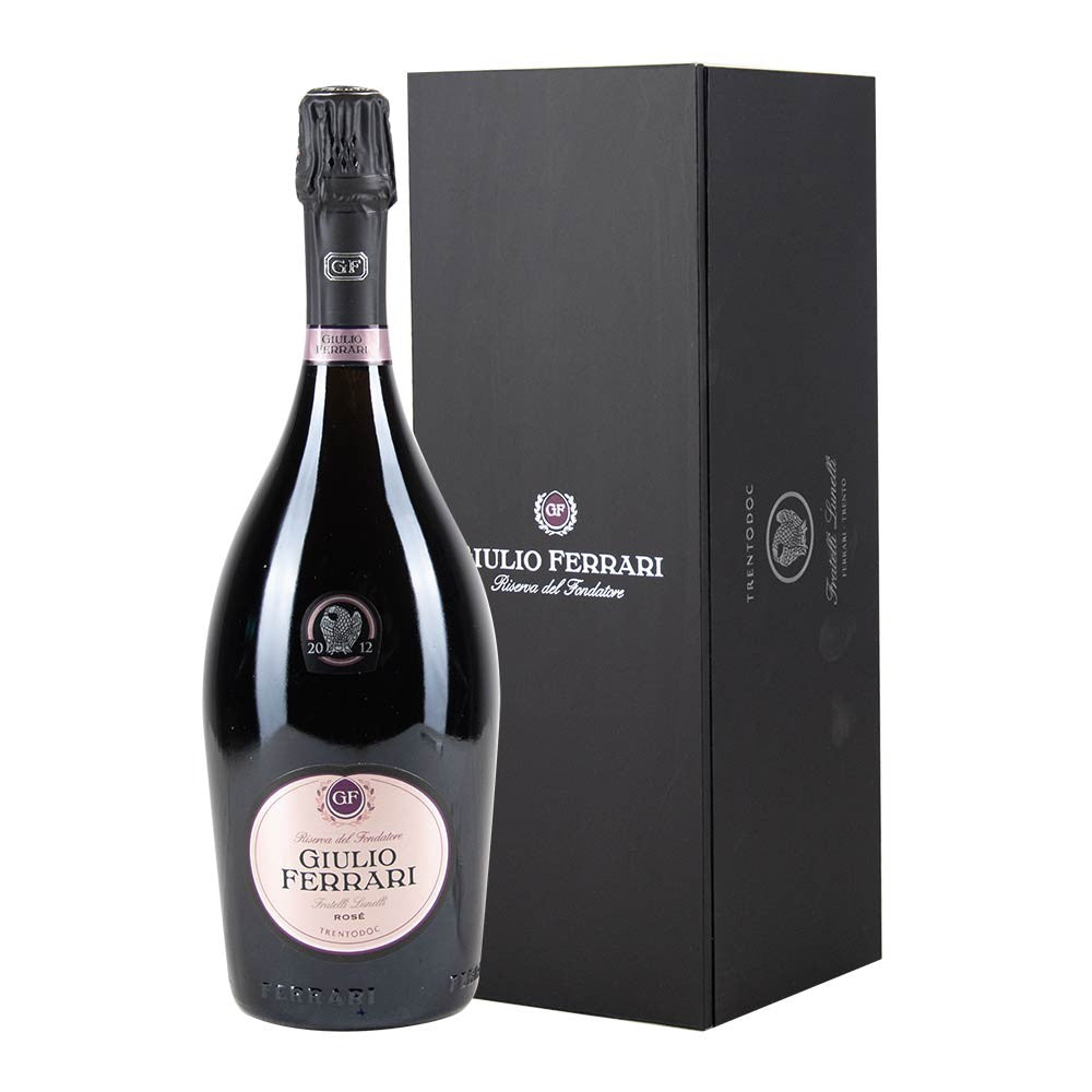 Trento DOC Extra Brut Rosé Giulio Ferrari Riserva del Fondatore 2012 (con astuccio)