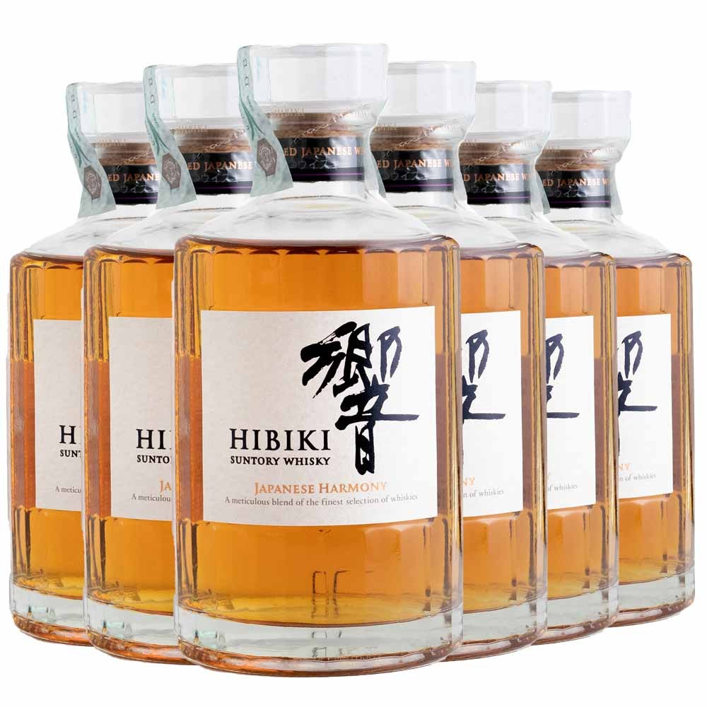 Whisky Hibiki Japanese Harmony (con astuccio) 70 cl Box da 6 bottiglie